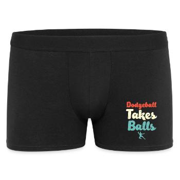 Dodgeball Takes Balls - Men's Boxer Shorts - black - Front