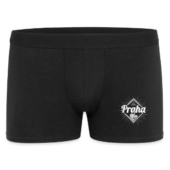 Prag Hauptstadt von Tschechischen Republik Design - Männer Boxer Shorts - Schwarz - Vorne