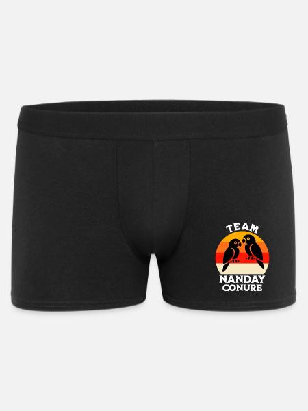 Team Nandays Parakeet - Men's Boxer Shorts - black