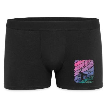 Aerialist Vintage Aerial Ring Lyra Air Ring - Men's Boxer Shorts - black - Front