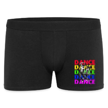 Dance Passion Dancing Colorful Expression - Men's Boxer Shorts - black - Front