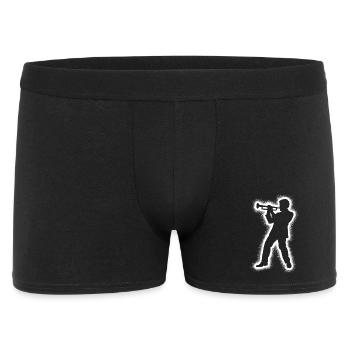Trumpet Trumpet Players Children Men Trumpeters - Men's Boxer Shorts - black - Front