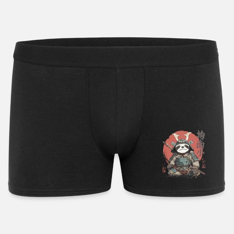 Sloth Samurai Armor - Men's Boxer Shorts - black