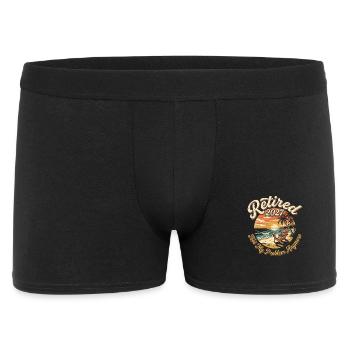 Retirement in 2027 – no longer my problem. Retirement - Men's Boxer Shorts - black - Front