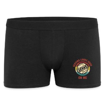 Pickleball Serving Looks Good On Me Serve Funny - Men's Boxer Shorts - black - Front