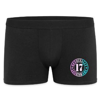 17th Birthday Boy Girl Legend Level 17 - Men's Boxer Shorts - black - Front