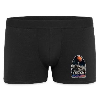 Lass Uns Zum Mars Gehen. Mars-erkundungsmission - Männer Boxer Shorts - Schwarz - Vorne