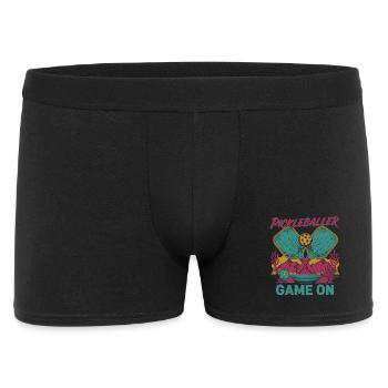 Pickleball Pickleballer Game On funny player - Men's Boxer Shorts - black - Front