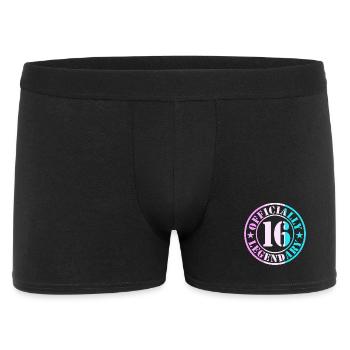 16th Birthday Boy Girl Legend Level 16 - Men's Boxer Shorts - black - Front