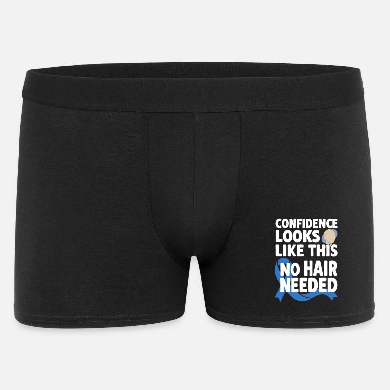 Alopezie-bewusstsein Alopecia Areata Haarausfall - Männer Boxer Shorts - Schwarz
