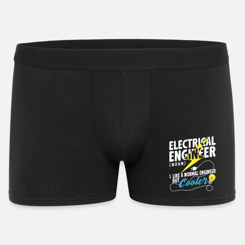 Electrical Engineer Definition Cool Funny - Men's Boxer Shorts - black