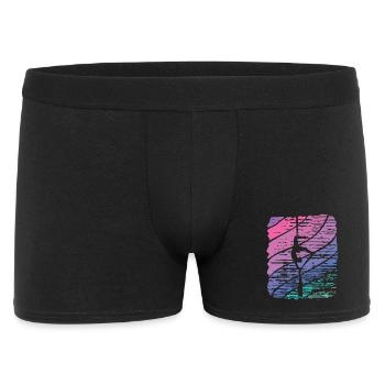 Tissu vertical Acrobaties aériennes vintage Soie aérienne - Boxer Homme - noir - Devant