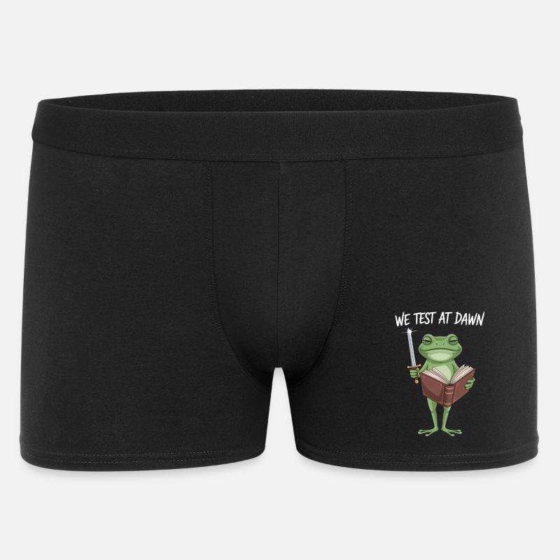 Nous testons chez Dawn Frog Wizard - Boxer Homme - noir