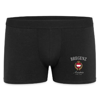 Couronne des armoiries de Bregenz Austria – Souvenir de voyage - Boxer Homme - noir - Devant