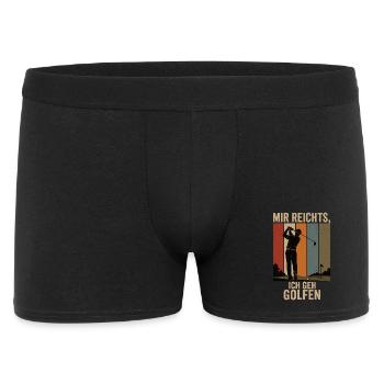 I've Had Enough I'm Going Golfing Retro Golfer Shirt - Men's Boxer Shorts - black - Front