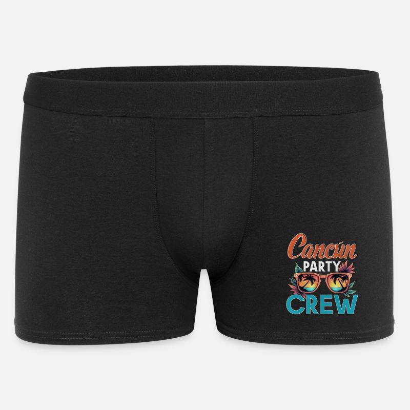 Cancun Crew - Men's Boxer Shorts - black