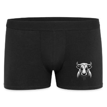 Bull Taurus - Men's Boxer Shorts - black - Front