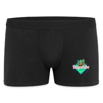 Bayahibe in Karibik Dominikanischen Republik - Männer Boxer Shorts - Schwarz - Vorne