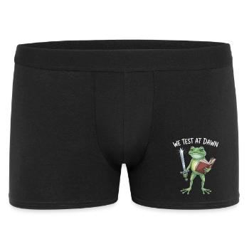 Chevalier Grenouille de Test de l’Aube - Boxer Homme - noir - Devant