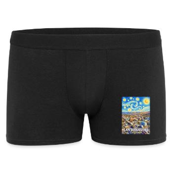 Starry sky San Bernardino - Men's Boxer Shorts - black - Front