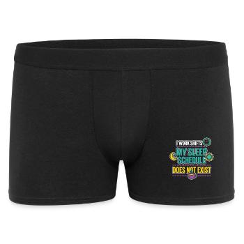 Night Shift Nurse, Tired - Men's Boxer Shorts - black - Front