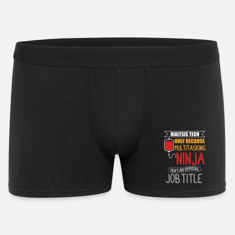 Dialysis technician dialysis nephrology - Men's Boxer Shorts - black