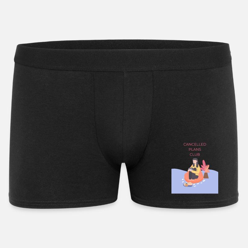 Abgesagte Pläne Club - Männer Boxer Shorts - Schwarz