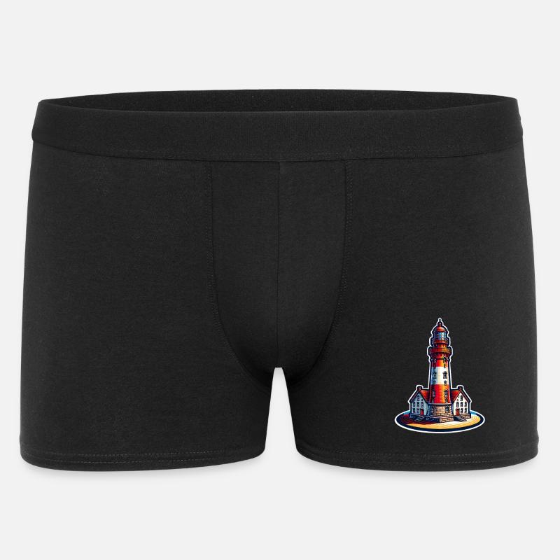 phare - Boxer Homme - noir