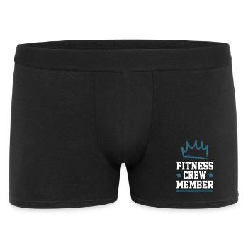 Équipe de remise en forme - Boxer Homme - noir - Devant