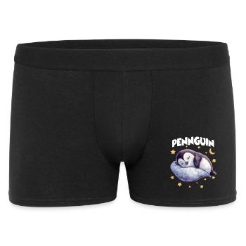 PennguinPenguin Pajamas Pennguin Late Riser - Men's Boxer Shorts - black - Front