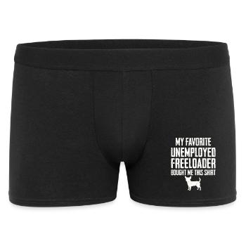 Drôle de Chihuahua Profiteur - Boxer Homme - noir - Devant