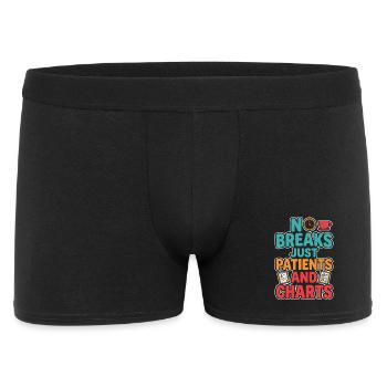 Night Shift Nurse, Tired - Men's Boxer Shorts - black - Front