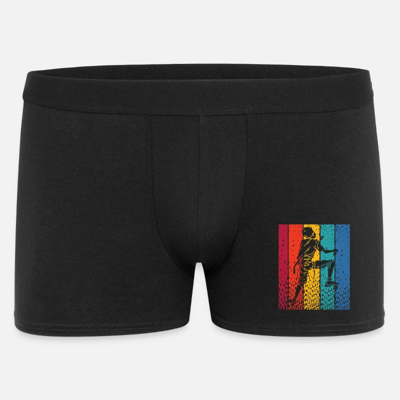 Boulderer Boulder Bouldern - Männer Boxer Shorts - Schwarz
