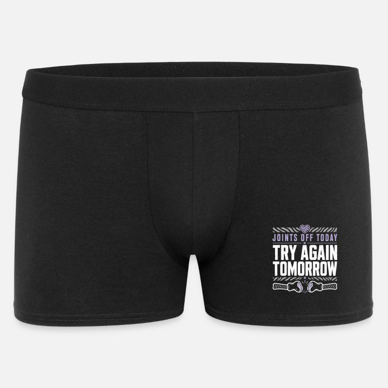 Eds-bewusstsein Ehlers-danlos Zebra-krieger - Männer Boxer Shorts - Schwarz