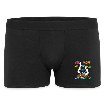 Mom Seagull Funny Mama Seagulls Mother's Day Humor - Men's Boxer Shorts - black - Front