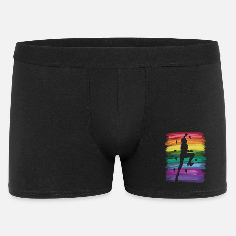 Boulderer Boulder Bouldering - Men's Boxer Shorts - black