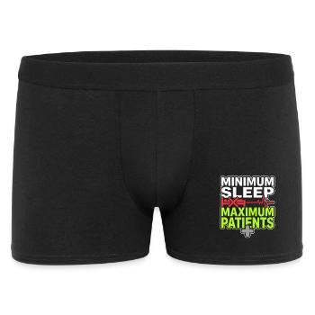 Night Shift Nurse, Tired - Men's Boxer Shorts - black - Front