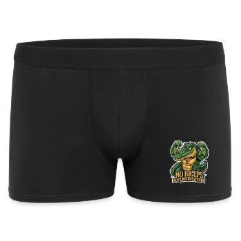 Crocodile de salle de sport sarcastique pour hommes - Boxer Homme - noir - Devant