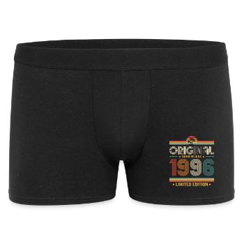 30th Birthday Gift Vintage June Vintage 1996 - Men's Boxer Shorts - black - Front