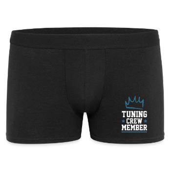 Tuning Crew - Men's Boxer Shorts - black - Front