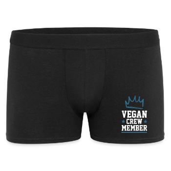 Vegan Crew - Boxer Homme - noir - Devant