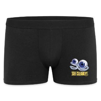 See Clearly Eye Graphic - Men's Boxer Shorts - black - Front