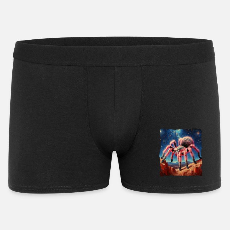 Chile Vogelspinne Starry Night - Männer Boxer Shorts - Schwarz