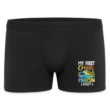 Ma première croisière Cancún 2027 - Boxer Homme - noir - Devant