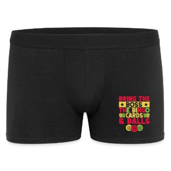 Bingo Jeu Apportez les cartes au chef Bingo - Boxer Homme - noir - Devant