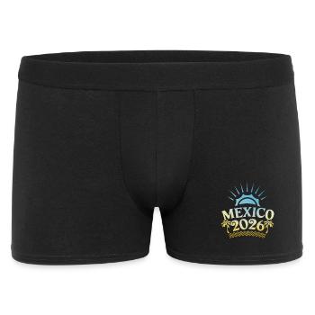 Mexiko 2026 Bunt - Männer Boxer Shorts - Schwarz - Vorne