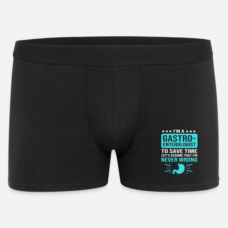 Gastroenterologie - Männer Boxer Shorts - Schwarz