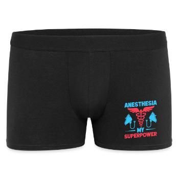 Anesthesiologist My Superpower Anesthesia - Men's Boxer Shorts - black - Front