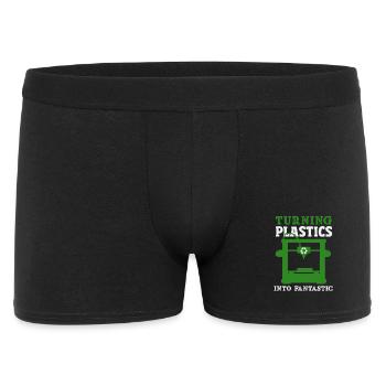 Plastik In Fantastisch Verwandeln 3D Drucker - Boxer Homme - noir - Devant