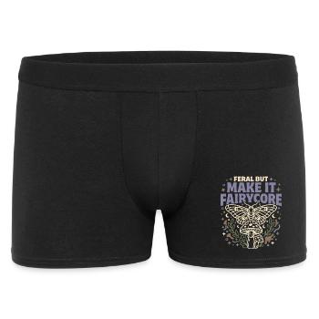 Don de Fée Forêt de Fées Champignons du Fairycore - Boxer Homme - noir - Devant
